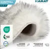 Kunstfell Nelly flauschig & weich in vielen Farben Black Produktbild-Vorschau 4