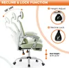 Chaise de bureau Sweiko avec soutien lombaire et accoudoirs Voir les images du produit 5