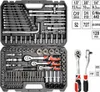 YATO Gola Satz 1/2", 3/8", 1/4" + Zubehör 128 Stück Produktbild-Vorschau 1