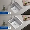 Cecipa Edelstahlspüle Küchenspüle Spülbecken Küchenarmatur Produktbild-Vorschau 3