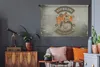 MuchoWow® Wandteppich Wandbehang Vintage - Turnhalle - Seil Produktbild-Vorschau 5