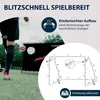 Fußballtor Trainer mit Torwand (schwarz, Motiv Blur) Produktbild-Vorschau 13