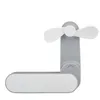 2er Set Tragbarer Akku Handventilator Faltbar Mini Produktbild-Vorschau 2