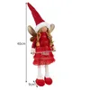 Winter Weihnachtsfigur 40cm Elfen Schnee Engel Produktbild-Vorschau 2
