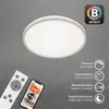 LED Deckenleuchte CCT WiFi Bluetooth App 24W silber Produktbild-Vorschau 5