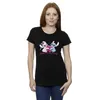 Disney - "Ohana" T-Shirt für Damen BI25822 (S) (Schwarz) Produktbild-Vorschau 1