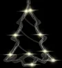 A clear, well-lit product shot of a Christmas tree-shaped LED light decoration against a black background. Produktbild-Vorschau