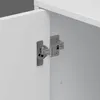 doporro Buffet Commode 120 cm Meuble de Rangement Blanc Mat Voir les images du produit 6