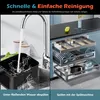 Doppelkammer-Heißluftfritteuse 3,5L+6,5L | Airfryer 10L Produktbild-Vorschau 10