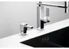 Sapho Eiunbau: Dispensador de jabón, cuadrado, cromado Vista previa de la imagen del producto 2