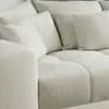 Big-Sofa XXL 306 cm Federkern Lounge Couch Kunstleder Weiß Produktbild-Vorschau 3