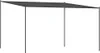vidaXL Pavillon Anthracite 4x4 m 180 g/m² tissu et acier Voir les images du produit 10