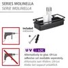 Tablette murale Molinella Noir Voir les images du produit 2