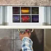 Relaxdays Teebox, 9 Fächer, Teebeutel Aufbewahrung, Bambus, Produktbild-Vorschau 3