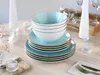 CreaTable, 24807, Vintage Nature Aqua, Tellerset 12-tlg, Produktbild-Vorschau 3