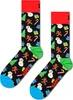 Happy Socks Bring It On Sock, kerstpret op zwart Produktbild-Vorschau 9