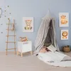 Rebecca Mobili detský nočný stolík Kelen 49x40x30 MDF Náhľad obrázku produktu 2