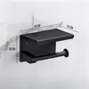 Toilettenpapierhalter Mit Zubehörregal Schwarz Loft Produktbild-Vorschau 8