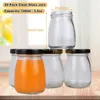Yoghurtbekers 100 ml - 20 stuks - Glazen containers - Mini Productafbeelding-voorbeeld 2
