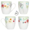 18tlg Frühstücksset Variant Blümchen Porzellan 6 Personen Produktbild-Vorschau 6