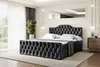 ALTDECOR Boxspringbett mit Fußteil, H4 Matratze und Topper Produktbild-Vorschau 1