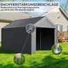 Vigevee Garagenzelt 3x4 m, Carport mit Seitenwaenden, PE Produktbild-Vorschau 3