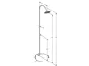 Doccia da giardino Marlin Ideal Oak Forest Anteprima dell’immagine prodotto 4