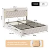 INONEFT Polsterbett Boxspringbett 140x200 cm mit LED & Produktbild-Vorschau 7