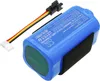A blue battery pack with a black holder and a white connector with red, yellow, and black wires. Náhled obrázku produktu