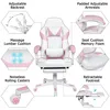 Puluomis Gaming Stuhl mit Massage und Fußstütze 150kg, Produktbild-Vorschau 3