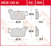 TRW Bremsbelagsatz MCB739RSI 450 SM  YZ450F RR400 BBX 300 Produktbild-Vorschau 1