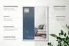 Wandspiegel Weiß Rahmen MDF – Spiegel Elegant Boho Produktbild-Vorschau 8