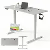 Juskys Höhenverstellbarer Schreibtisch 140x60cm - Produktbild-Vorschau 1