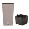 Set di 2 fioriere alte 7,2 L in rattan moka H 32,4 cm con Anteprima dell’immagine prodotto 3