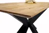 Esstisch 160x85cm Akazie massiv eichenfarben schweizer Produktbild-Vorschau 4