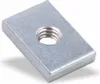 10x Nutenstein | Gewindeplatte 14x9x2,5 mm M4 Gewinde Produktbild-Vorschau 1