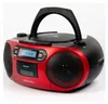 Radio cassette CD/Radio FM/Cassette/USB/BT Rouge Voir les images du produit 4