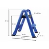 GEKO Skládací schůdky / stolička 150 kg G02430 Náhled obrázku produktu 3