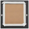 vidaXL Lustro ścienne w stylu barokowym 60x60 cm czarne Podgląd zdjęcia produktu 9