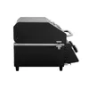 Side view of a black gas grill on a white background. Produktbild-Vorschau