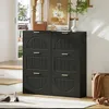 Merax Schuhschrank Schuhablage mit 6 Klappen, Schuhkipper Produktbild-Vorschau 4