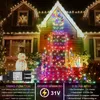 3.47M Weihnachten LED Lichterkette Weihnachtsbaum mit Mond Produktbild-Vorschau 7