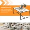 FATIVO Couchtisch Modern Marmor: Wohnzimmertisch- Produktbild-Vorschau 6
