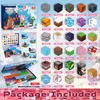 Magnetische Bausteine,150 Teile Magnetbausteine Produktbild-Vorschau 2