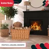 KOTARBAU® Weidenkorb für Brennholz Holzkorb für Kaminholz Produktbild-Vorschau 2