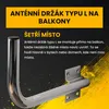 Extralink Levostranný nástěnný držák antény 600 mm, ocel, Náhled obrázku produktu 3