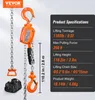 VEVOR mini pákový kladkostroj Řetězový kladkostroj Ráčnový Náhled obrázku produktu 7