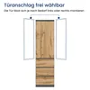 Armoire, armoire vestiaire, armoire polyvalente avec 3 Voir les images du produit 5