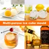 Eiswürfelform, 4 Stück Silikonform Ice Ball Runde Silikon Produktbild-Vorschau 3