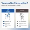 Safe Life Safe Age¬Æ Duschstuhl mit abnehmbarer Rückenlehne Produktbild-Vorschau 5